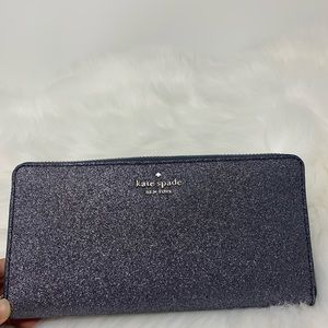 Kate spade large continental Joeley wallet navy